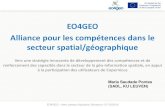EO4GEO Alliance pour les compétences dans le secteur ...€¦ · Leuven/ITC) (Danny Vandenbroucke, Anuja Dangol et Rob Lemmens) Développement du médiateur européen et de ses parties