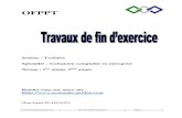 TRAVAUX COMPTABLES DE FIN D’EXERCICE · 2. Etapes de déroulement des activités d’apprentissage : Identifier le schéma général des travaux de fin d’exercice avec rappel