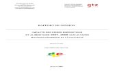 RAPPORT DE MISSION 2007-2008 - UNDP · rapport de mission impacts des crises energetique et alimentaire 2007-2008 sur le cadre macroeconomique et la pauvrete (version finale) document