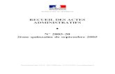 Accueil - Les services de l'État dans le Morbihan - RECUEIL ......Préfecture du Morbihan - recueil des actes administratifs n 2005-20 de la 2ème quinzaine de septembre 2005 –