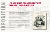 LES ARCHIVES DEPARTEMENTALES EXPOSENT LEURS DESSINS …lozere.fr/sites/default/files/upload/00-actualites/... · 48 000 MENDE 04 66 65 22 88 archives@cg48.fr Les Archives départementales