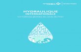 HYDRAULIQUE - vinci-construction-projets.com...La capacité à mobiliser les ressources en eau, et à les transporter de manière sûre et écono mique vers leurs points d’utilisation,