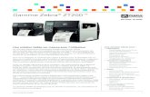 Gamme Zebra ZT200™ - stocovia-id · 2016. 6. 29. · Une solution taillée sur mesure pour l’utilisateur La nouvelle gamme d’imprimantes ZT200 conçue par Zebra tient compte