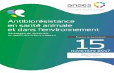 Stratégies de recherche 15 - Anses · L’ALEA (Animal Level of Exposure to Antimicrobials) estime le niveau d’exposition des animaux aux antibiotiques. Le plan national EcoAntibio