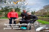 Accessibilité - Juvisy-sur-Orgejuvisy.fr/images/publications/2017/Juvisy-Mag-Avril2017-WEB.pdf · JGP : Vous êtes tous les trois atteints d’un handicap. Martine et Marcel êtes