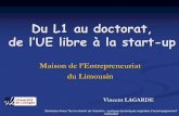Du L1 au doctorat, de l’UE libre à la start-up€¦ · Séminaire Amue "Sur le chemin de l’insertion : quelques dynamiques originales d’accompagnement“ 15/05/2007 Du L1 au