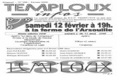 naissances - Temploux · Chainiaux (St-Fargeau, 2) - 21 mai: Arthur Marbehant (St-Antoine, 10) - 26 mai: Gauthier Mirguet (Moustier, 99) - 13 juillet: Antoinette Huberlant (Moustier,