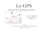 (Global Positioning System) - HB9MM · Le GPS (Global Positioning System) Par Y.OESCH HB9DTX Sources:  HB9IJM / Josu Bilbao