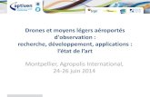 New Drones et moyens légers aéroportés d'observation : recherche, … · 2014. 8. 5. · Projet de groupe SILAT – Caractérisation d’une zone humide 42 500 m Zone humide -