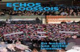 ECHOS Mars 2009 LOOSSOIS - Loos-en-Gohelle · 2016. 2. 2. · du bassin minier et du monde, est à construire ensemble. Du développe-ment du territoire dépend l’avenir des jeunes