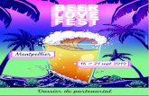 Présentation du fesitval - Beer Love Fest · 2019. 6. 18. · Présentation du fesitval Qui sommes-nous ? La troisième édition du Beer Love Fest se déroulera à Montpellier du