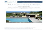 Villa de luxe avec vue sur la baie de Saint-Tropez · Assurance Responsabilité Civile Professionnelle n°FRFINA auprès de ACE European Group Limited, le Colisée, avenue de l’Arche,