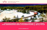 DES ÉMISSIONS DES LOCOMOTIVES PROGRAMME DE SURVEILLANCE 2015 · 2020. 7. 8. · Programme de surveillance des émissions des locomotives 2015 5 Constatations clés supplémentaires