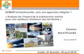 Cerema Nord-Picardie€¦ · Cette présentation évoque essentiellement le risque de submersion marine, la problématique spécifique de cet aléa et de la gestion de crise associée.
