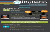 Bulletin - Collège International Marie de France€¦ · iBulletin 23 octobre 2013, volume 3, numéro 4 AGENDA Collège international Marie de France Prochaine parution : 13 novembre