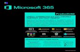 Microsoft 365 - IT CloudMicrosoft Dynamics Teams Microsoft 365 Collaboration Avec Microsoft 365, les équipes collaborent efficacement et à leur propre image pour une productivité