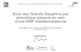 Suivi des Grands Dauphins par acoustique passive au sein d ... · Activité acoustique des dauphins Sur l’ensemble des 565 jours traités (durée GEDEGeM), 901 rencontres de dauphins