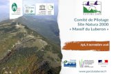 Comité de Pilotage Site Natura 2000 « Massif du Luberon · Réseau des sites naturels les plus remarquables de l’Union Européenne: préserver la diversité biologique sur le