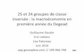 25 et 24 groupes de classe inversée : la macroéconomie en …g.d.daudin.free.fr/Page_Web_de_Guillaume_Daudin/Teaching... · 2017. 7. 26. · •Brown, George & Madeleine Atkins,