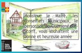 Les réalisations de l’année écouléeguemene-sur-scorff.com/wp-content/uploads/2018/01/voeux_2018... · Travaux d'alimentation en eau potable rue Joseph Le Lardic, rue Raymond