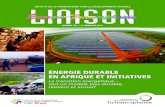 ÉNERGIE DURABLE EN AFRIQUE ET INITIATIVESLiaison Énergie Francophonie (LEF) traitant de la tran-sition énergétique et visant à explorer les initiatives d’amé - lioration de