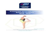 GYMNASTIQUE ARTISTIQUE FEMININE BROCHURE TECHNIQUE … · Brochure technique 2018-2019 Gymnastique Artistique Féminine Nom & Prénom Responsabilité Tél Mail GOURBAL Aude Responsable
