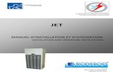 JET - Eurodifroid...circuit frigorifique est rempli d'un fluide frigorigène à bas point d'ébullition. Le fluide frigorigène utilisé est le R134a (CH2FCF3), écologique sans chlore.