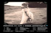 festival lin - Saint Aubin sur Mer - Normandie · festival du lin et fibre artistique de la 7, 8, 9 juillet 2017 Vallée du dun 10h > 18h30 2 > 6-8 >Carte 3 > Utile 4 > 11-13 >éditorial