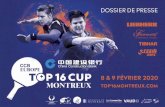 | #ITTFEuropeCup 1top16montreux.com/Dossier_de_presse_2020.pdf · 2020. 1. 28. · tour à Montreux en 2018, l’Allemandea créé la sensation en 2019 en s’imposantà la surprise