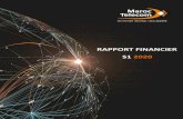RAPPORT FINANCIER S1 2020...Au Maroc, lancement de la boutique en ligne proposant des abonnements Mobile, Fixe et Internet sans besoin de se déplacer en agence commerciale. Au Togo,