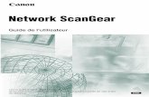 Network ScanGear · 2007. 11. 19. · Présentation du logiciel 1-2 Introduction 1 Présentation du logiciel Caractéristiques Network ScanGear est un pilote de scanner 32 bits compatible