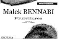 POURRITURES BENNABI · 2020. 4. 7. · Malek Bennabi Pourritures Mémoires Tome (1932 - 1940) Commencé au Luat, 01/03/51 à llh de