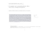 Corpus et constitution des savoirs linguistiques34 d’anonymisation semi-automatique, Seek&Hide, par des étudiants (Accorsi et al. 2014, Patel et al.2013), et d’un prototype, permettant