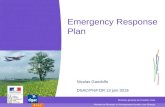 Emergency Response Plan€¦ · the activities performed by the organisation. Ministère de l'Écologie, du Développement durable, et de l’Énergie Direction générale de l’Aviation