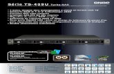 Série TS-439U Turbo NAS - QNAPfiles.qnap.com/news/pressresource/datasheet/TS-439U_FR.pdfdes photos et des vidéos personnelles sur l’écran du téléviseur, lecture de musique sur