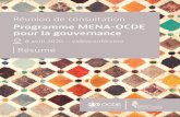 Programme MENA-OCDE pour la gouvernance€¦ · Ministre d’État Mohamed ABBOU, Ministre d’État auprès du Chef du Gouvernement en charge de la Fonction Publique, de la Gouvernance