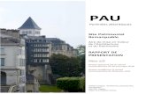 Site Patrimonial Remarquable - Ville de Pau et ... · PDF file PAU SPR - AVAP - Rapport de présentation Atelier Lavigne Architectes associés Pau, SAS ROI Bages, Fébus Eco-Habitat