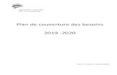 Plan de couverture des besoins 2019 -2020 · Plan de couverture des besoins 2019 -2020 Villars-sur-Glâne, le 30 août 2018