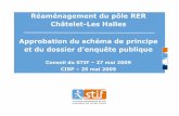 Réaménagement du pôle RER Châtelet-Les Halles ...ddata.over-blog.com/xxxyyy/0/54/07/70/PM4/PM5/Chatelet...2009/05/25  · •Conseil du STIF du 5 avril 2006: Objectifs poursuivis