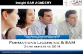 Insight SAM ACADEMYs.nsit.com/fr01/fr/content/services/catalogue-formation-2014-h2.pdf · Apprendre les terminologies liées au sujet ... Acheteurs, DSI, responsable informatique,