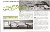 « SILENCE ON TOURNEuv2s.cerimes.fr/media/revue-eps/media/articles/pdf/70205-60.pdf · « SILENCE ON TOURNE » PAR P. DURET L . e silence a forci dans la cour, les élèves retiennent