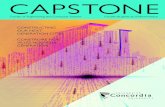 New CAPSTONE - Concordia University · PDF file 2019. 5. 27. · Capstone Magazine is published twice a year by the Faculty of Engineering and Computer Science at Concordia University.