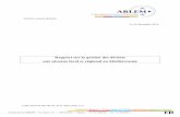 Projet de Rapport sur 'La gestion des déchets aux niveaux ... · Rapport sur la gestion des déchets aux niveaux local et régional en Méditerranée . COR-2014-01462-00-02-TCD-TRA