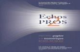 Echos2Pros 12eme edition Complet - DoYouBuzz · Le déclin de la presse écrite donne aujourd’hui carrément le vertige : l’exemple de La Dépêche du Midi dont la baisse des