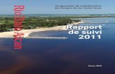 Rapport de suivi 2011 · 2019. 1. 9. · 1.4 Élévations du lac Saint-Jean et vents en 2011 Les données relatives au niveau d’eau du lac Saint-Jean et aux vents ont continué