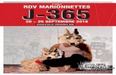 5 édition RDV MARIONNETTES J-365 · voyage initiatique dans un monde peuplé de créatures du zodiaque. La fascinante musique du compositeur allemand Stockhausen, jouée en live