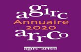 Annuaire Agirc-Arrco 2020 · 75017 PARIS Internet : E-mail : u2p@u2p-france.fr (CFDT) Confédération française démocratique du travail 4, bd de la Villette Tél. : 01 42 03 80