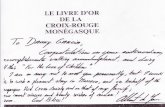 LE LIVRE D'OR DE LA CROIX-ROUGE MONÉGASQUE JeLk/l/Z Crag, Albert II of... · 2018. 7. 27. · LE LIVRE D'OR DE LA CROIX-ROUGE MONÉGASQUE JeLk/l/Z Crag, Created Date: 8/22/2014 5:29:34