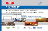 Compétences pour le Commerce · 2017. 6. 22. · 3 Avant-propos Le pésent appo t est le poduit de l’application de la méthodologie STED « compétences pour le commerce et la