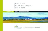BILAN DU PLAN D'ACTION 2011-2016 - Baie-Saint-Paul · 2017. 4. 21. · Miser sur le créneau de Baie-Saint-Paul « ville d’art et de patrimoine » et favoriser l’installation
